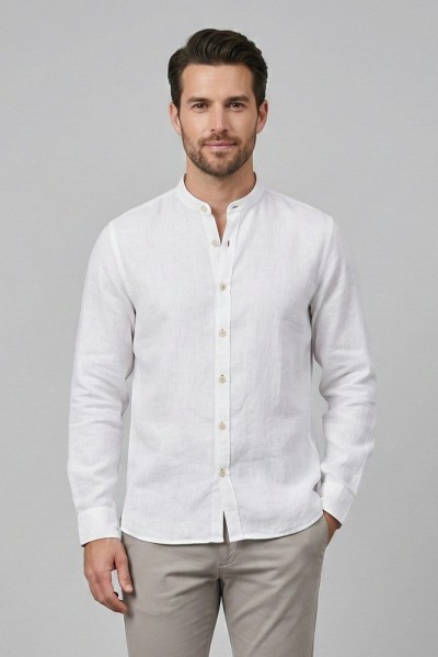 Markup camicia coreana in lino MK13002 [db06df8c]
