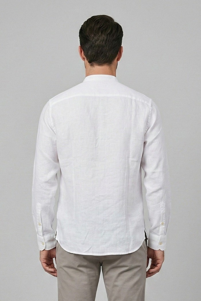 Markup camicia coreana in lino MK13002 [02209c81]