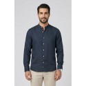 Markup camicia coreana in lino MK13002 [4018658a]