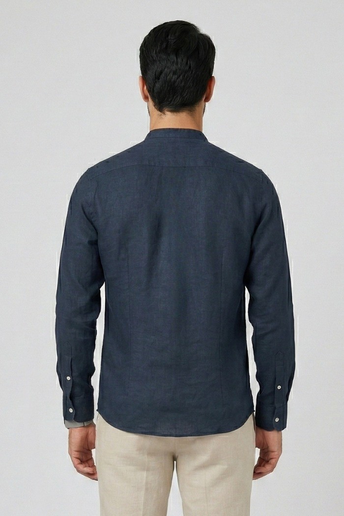 Markup camicia coreana in lino MK13002 [993e2687]