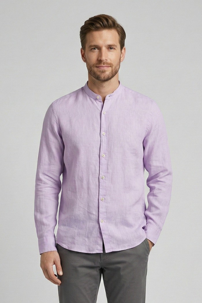 Markup camicia coreana in lino MK13002 [359e1fbb]