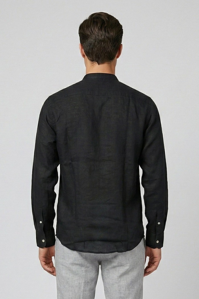 Markup camicia coreana in lino MK13002 [2922240d]