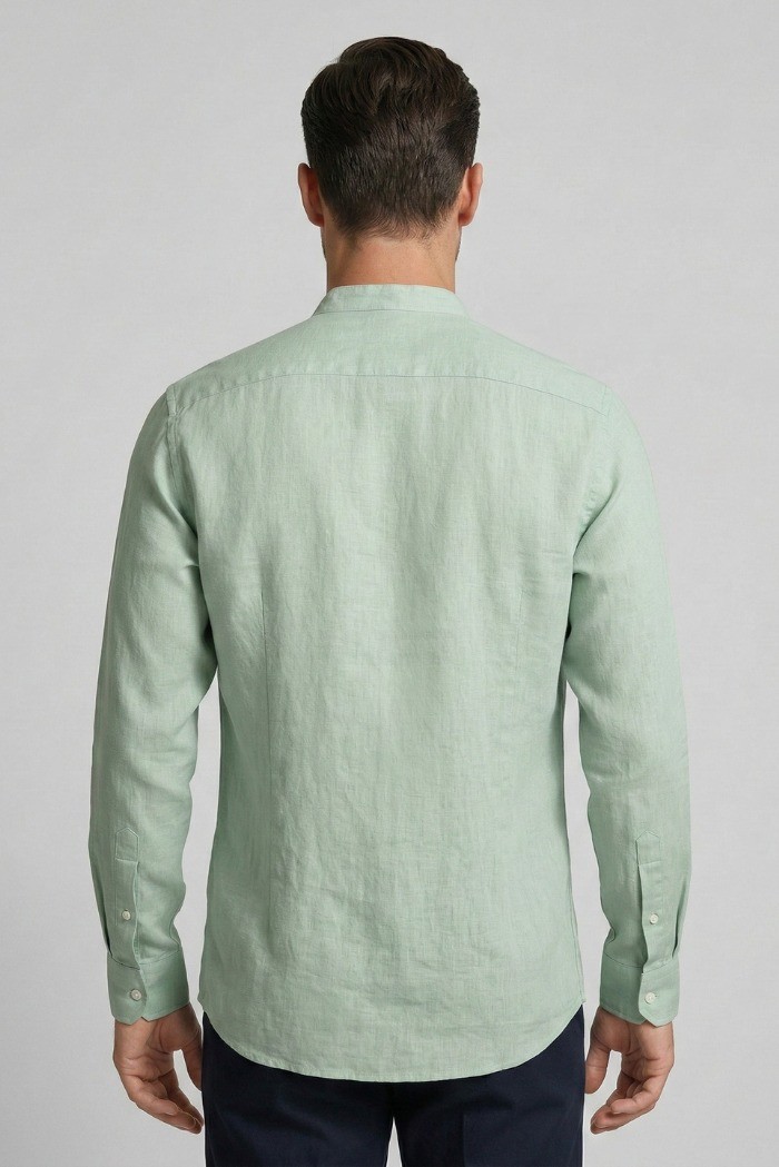 Markup camicia coreana in lino MK13002 [9b9e8aeb]