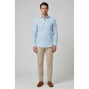 Markup camicia colletto francese in lino MK13003 [5e7cbf4b]