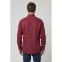 Markup camicia colletto francese in lino MK13003 [24b296c3]