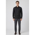 Markup camicia colletto francese in lino MK13003 [e632cd12]