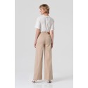 Fracomina pantalone flare a palazzo in gabardina fs26sv3011w40101 [3f944856]