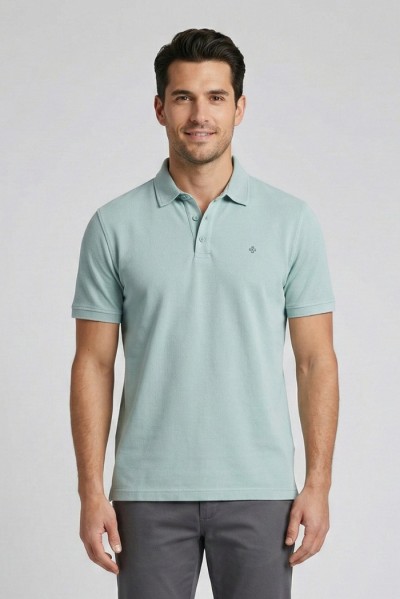 Markup polo in piquet di cotone MK1910005 — 805219040078282_1