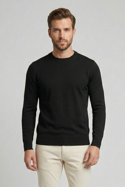 John Richmond maglia girocollo in misto viscosa ump26022mair — 805219040078314_2