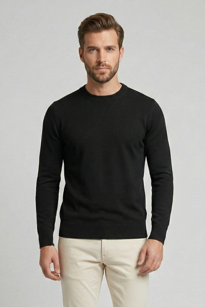 John Richmond maglia girocollo in misto viscosa ump26022mair [b5d01610]