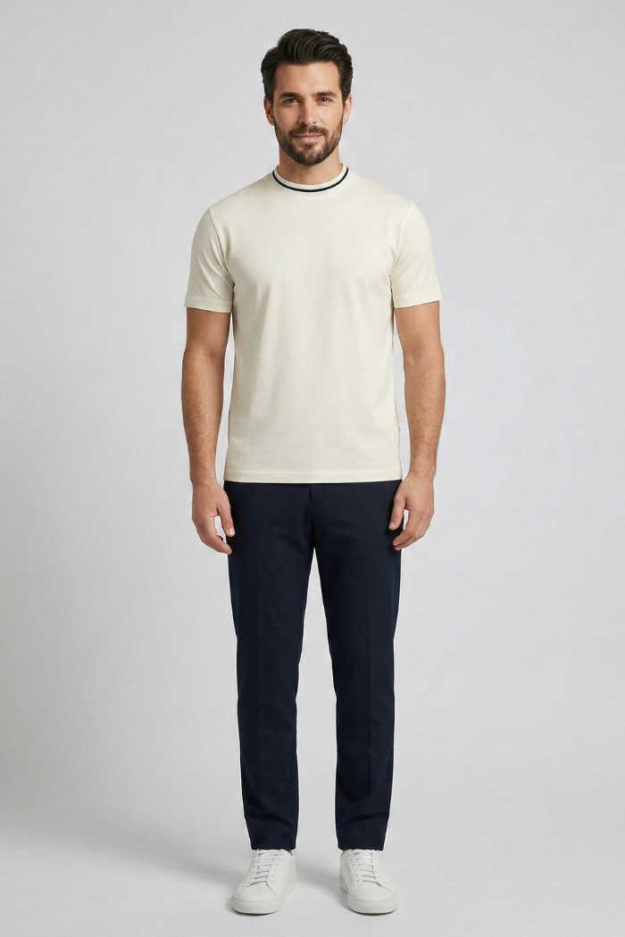 John Richmond t-shirt in misto cotone Chaloni ump26335ts [a16efeb4]