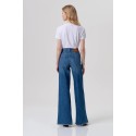 Fracomina jeans flare in denim con lavaggio medio fp26sv3015d45093 [b465d23e]