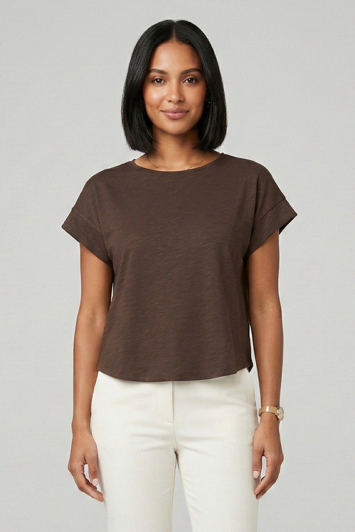 Markup t-shirt manica ampia in cotone MW11007 [07c3f0f3]