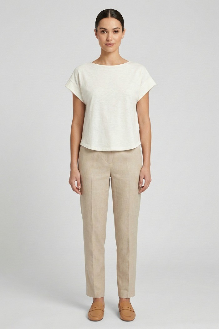 Markup t-shirt manica ampia in cotone MW11007 [729b1454]