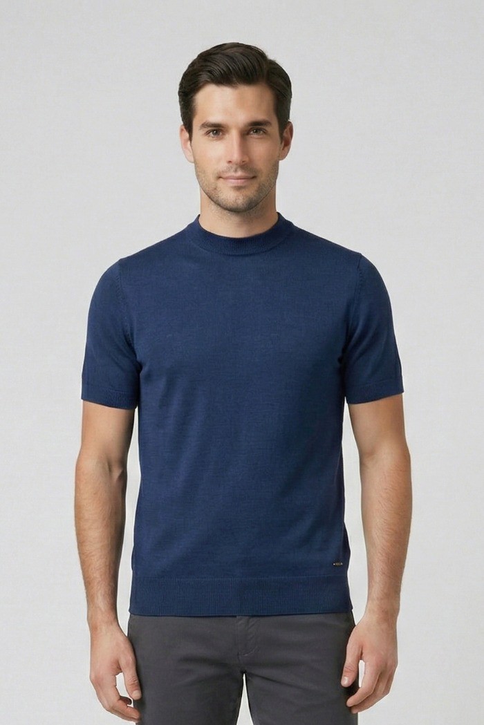 Markup maglia girocollo in misto seta e cotone MK1900048 [e9787f36]