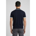 Markup polo in cotone con inserti a contrasto MK1900040 [9bde4d9d]