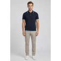 Markup polo in cotone con inserti a contrasto MK1900040 [2cc38c99]