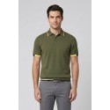 Markup polo in cotone con inserti a contrasto MK1900040 [b880dc73]
