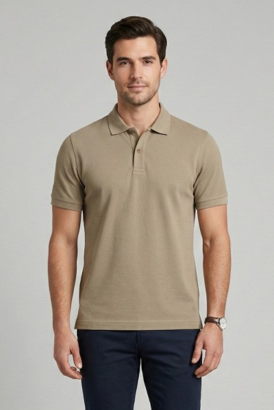 Markup polo in piquet di cotone MK11001 — 805219040078133_3