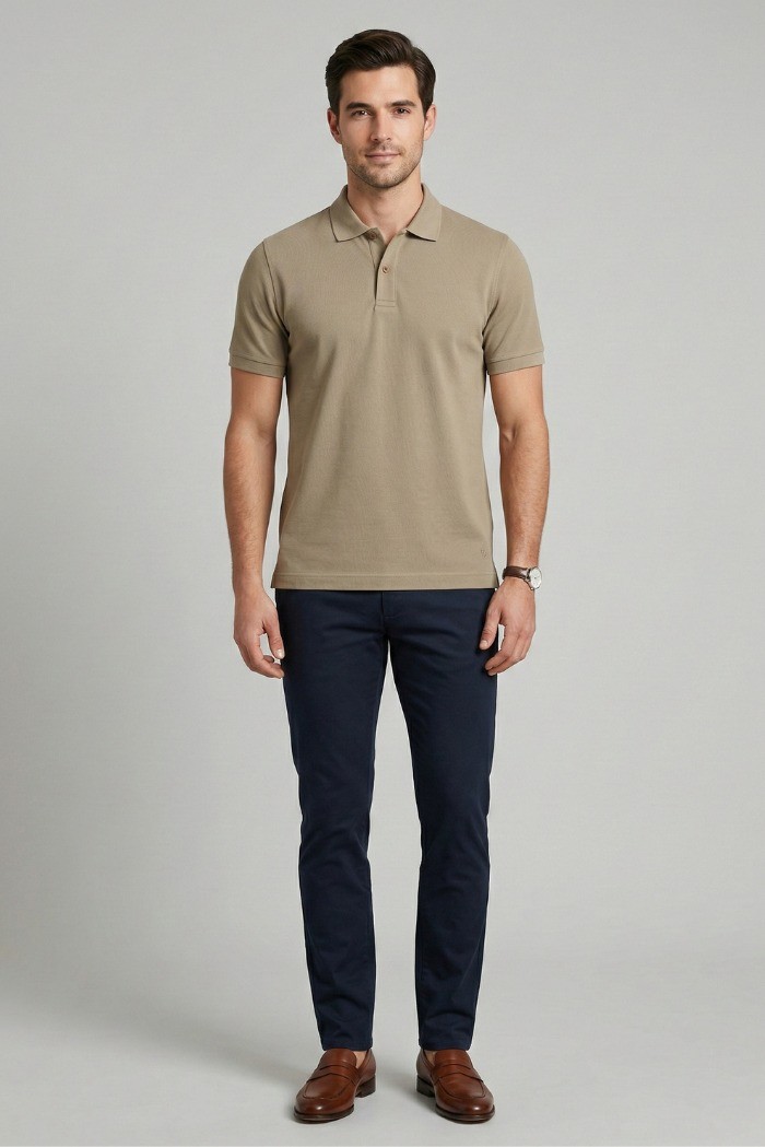 Markup polo in piquet di cotone MK11001 [430031ce]