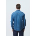 Roy Roger's camicia Martin Cobalt Stone rru400cg343161 [7fdbc924]