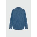 Roy Roger's camicia Martin Cobalt Stone rru400cg343161 [a3adcd37]