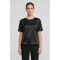 Markup blusa girocollo in raso MW11009 [fdd49db9]