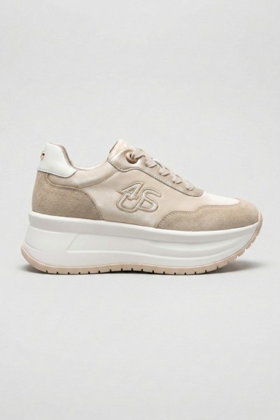 4US Paciotti sneaker con ricamo logo 4BV185 [98d4a70b]