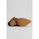Crichic stivaletto con tomaia in camoscio e frange 3602-3 [417b81e1]