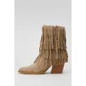 Crichic stivaletto scamosciato con frange 3602-1 [f89c3b0a]