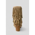 Crichic stivaletto scamosciato con frange 3602-1 [4ad1bd10]