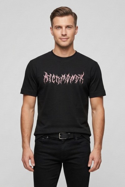 John Richmond t-shirt in maglia di cotone Neteh ump26028ts [fd8b6dae]