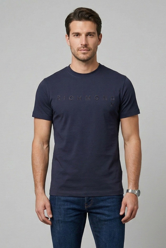 John Richmond t-shirt in jersey Silkom ump26018ts [c5801709]
