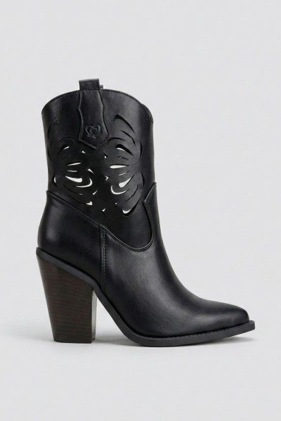 Crichic stivaletto texano in nappa intarsi 3604-1 [cf537020]