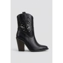 Crichic stivaletto texano in nappa intarsi 3604-1 [cf537020]