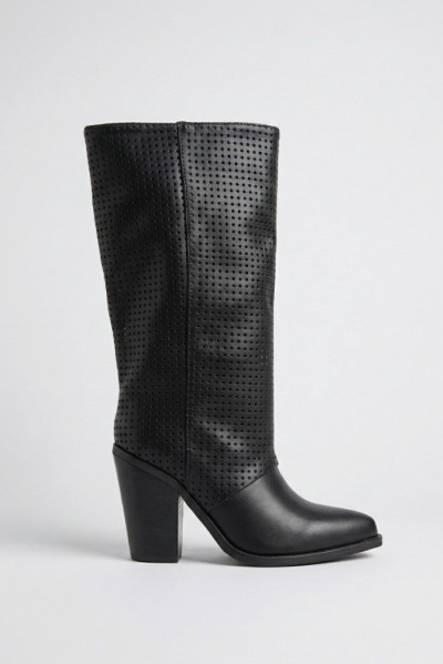 Crichic stivaletto in nappa con tomaia traforata 3604-2 — 805219040078340_2