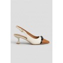 Crichic sandalo slingback con dettaglio fiocco 3622-1 [2e495ef5]