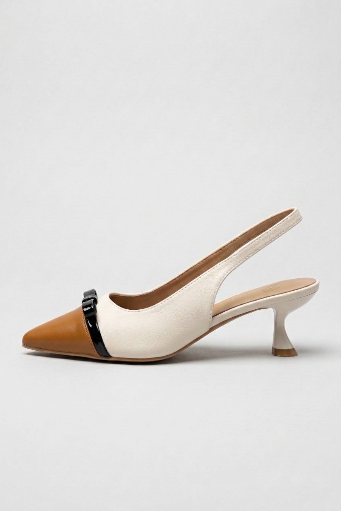 Crichic sandalo slingback con dettaglio fiocco 3622-1 [f76f1df8]