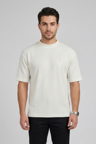 John Richmond t-shirt over in cotone Vetala ump26174ts — 805219040078399_1