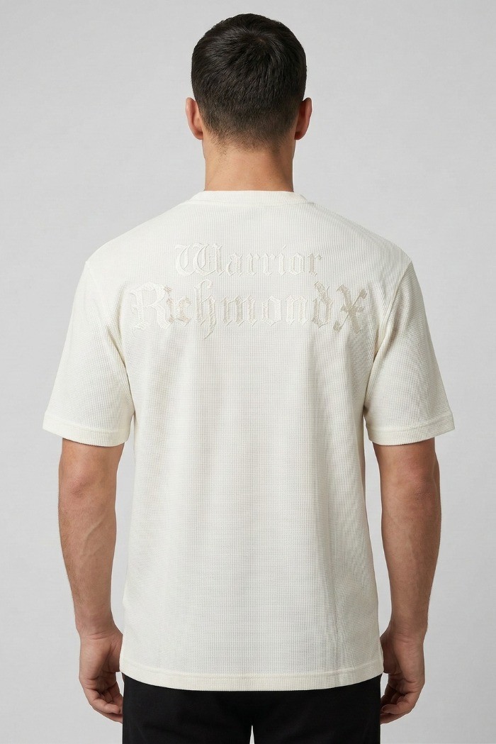 John Richmond t-shirt over in cotone Vetala ump26174ts [f9dc1c4c]