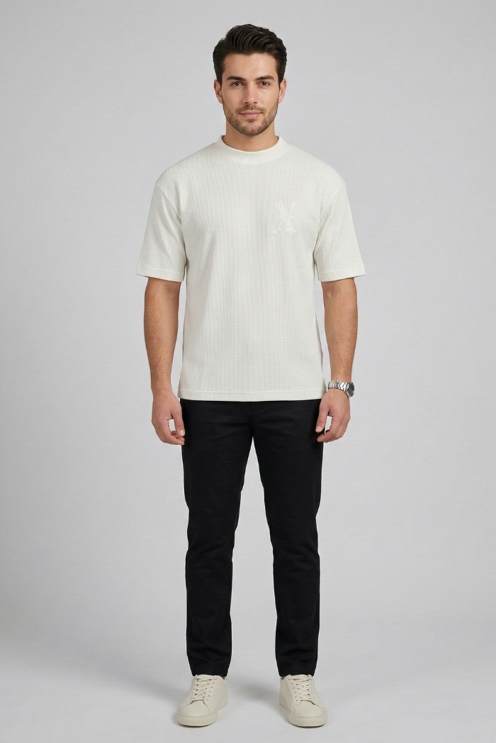 John Richmond t-shirt over in cotone Vetala ump26174ts [4ec1dd48]