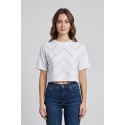 John Richmond t-shirt cropped Zonse uwp26013ts [ae84fd39]