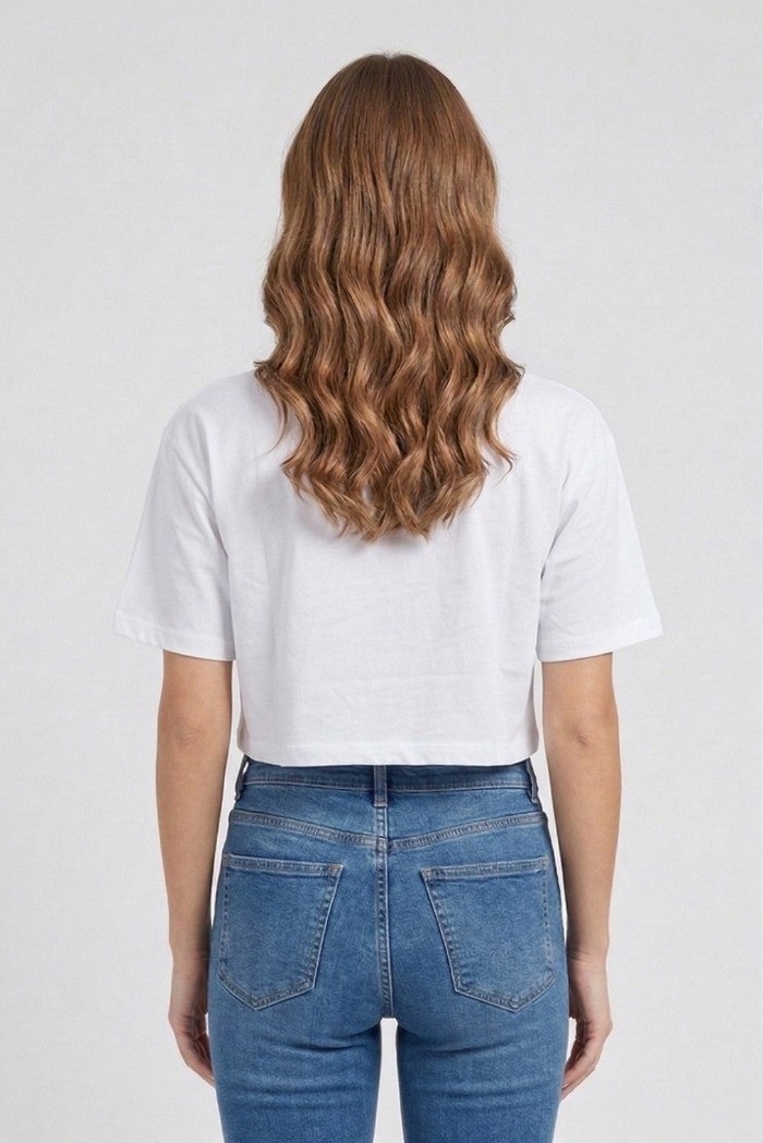 John Richmond t-shirt cropped Zonse uwp26013ts [77a2be34]