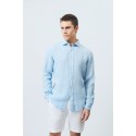 Roy Roger's camicia in lino Pierce RRU431P4220569 [93e87521]