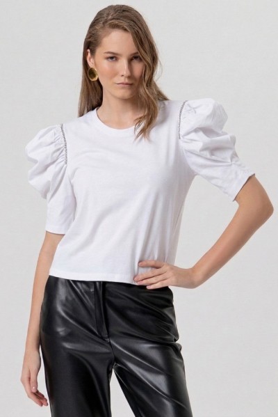 Fracomina t-shirt regular in jersey fr26st3035j40101 — 805219040077952_1