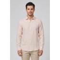 Roy Roger's camicia in lino Pierce RRU431P4220569 [3331e83b]
