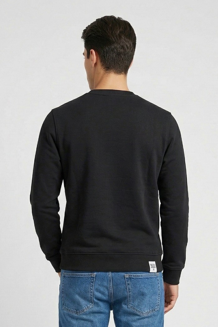 John Richmond felpa girocollo in misto cotone ump26032ferdi [9cec052b]