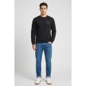 John Richmond felpa girocollo in misto cotone ump26032ferdi [2bf1c42f]