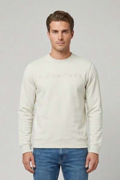 John Richmond felpa girocollo Sejam ump26004ferdi — 805219040078321_1