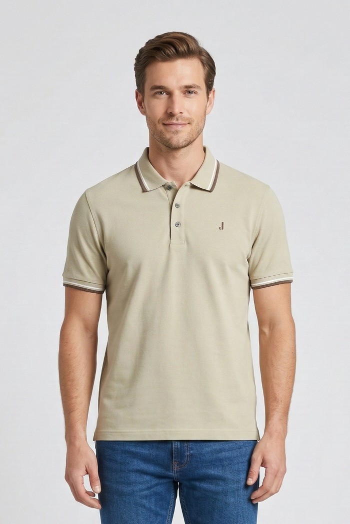 Jeckerson polo in piquet di cotone stretch Fessino pe26juppo004polo [f1b1d85f]
